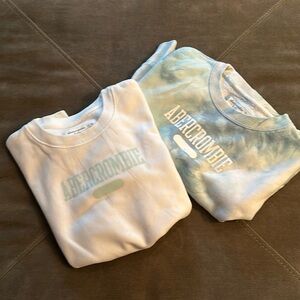2 abercrombie kids sweatshirts